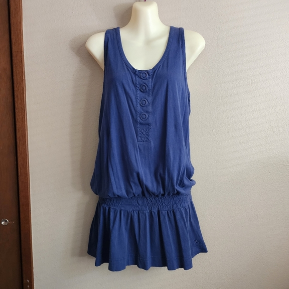 Hurley Tops - Blue Tank Hurley Tunic /Dress